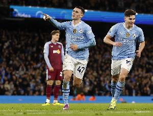 福登：很喜欢尤文时期的迪巴拉&经常看他踢球 我永远感激瓜迪奥拉