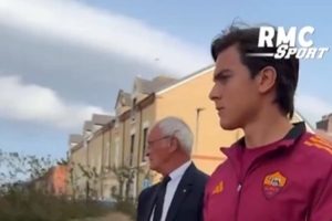 💮迪巴拉和拉涅利来到安菲尔德，为车祸离世的若塔献花