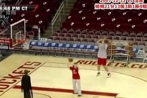 杨瀚森要是能练出姚明这手神准中投，在NBA那就稳了！