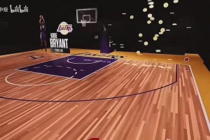 全热区得分大杀器！科比05/06场均35.4分赛季投篮分布图！